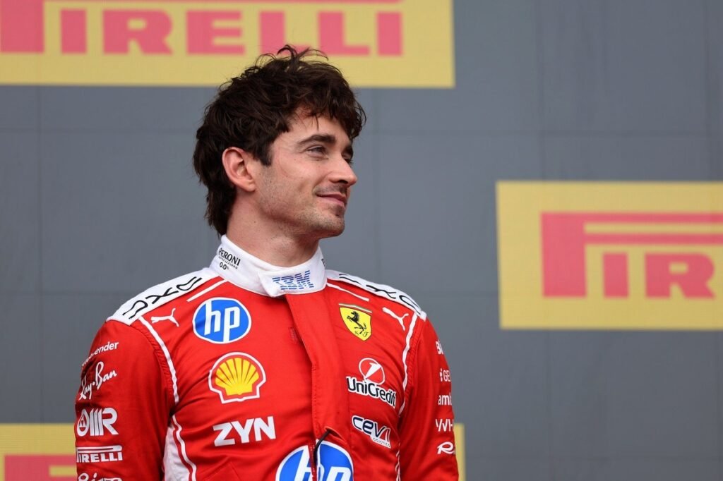 How Leclerc has changed his steering wheel software for the first time since joining Ferrari