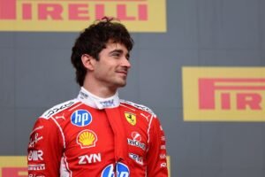 How Leclerc has changed his steering wheel software for the first time since joining Ferrari