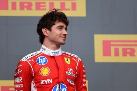 How Leclerc has changed his steering wheel software for the first time since joining Ferrari