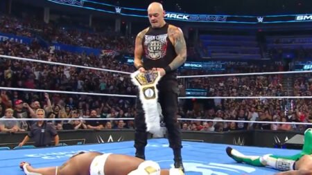Baron Corbin Returns On WWE SmackDown, Takes Out Trick Williams And Carmelo Hayes