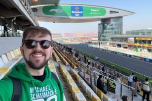 Is this the luckiest F1 fan on the planet?