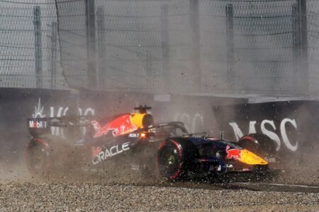 Red Bull parks ‘Macarena’ rear wing for Belgian GP after Verstappen crashes