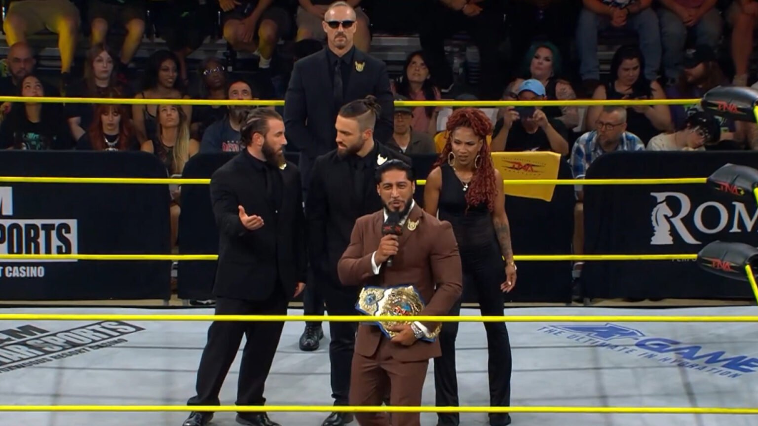 Mustafa Ali Introduces New Member Of The Order 4 On TNA Impact