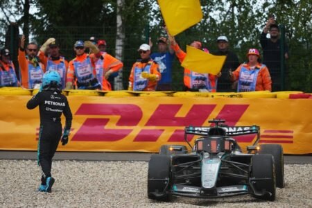 Russell slams “dangerous” battery issue before Hamilton Belgian GP clash