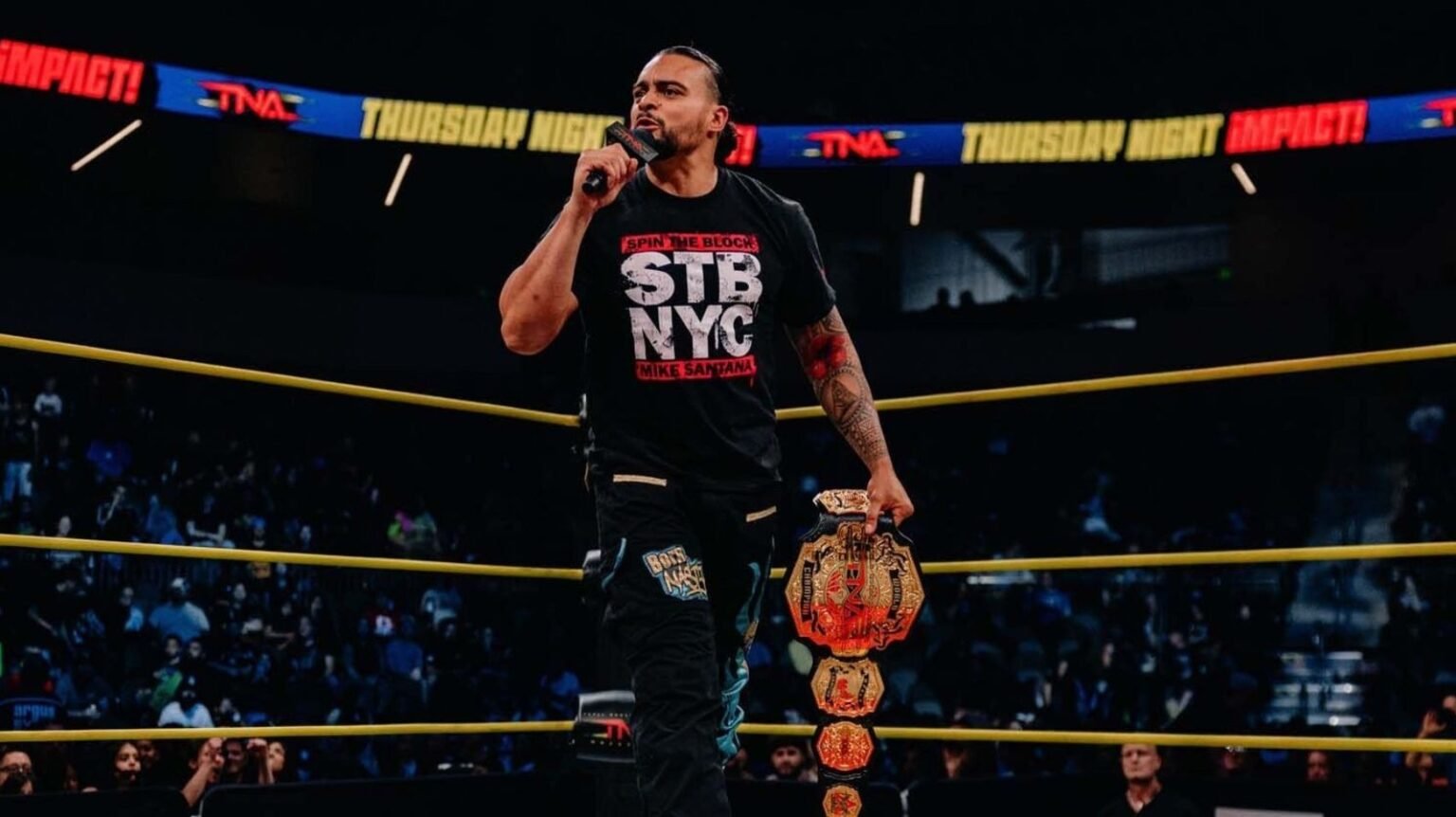 Former TNA World Champion Mike Santana Makes Surprise WWE NXT Appearance