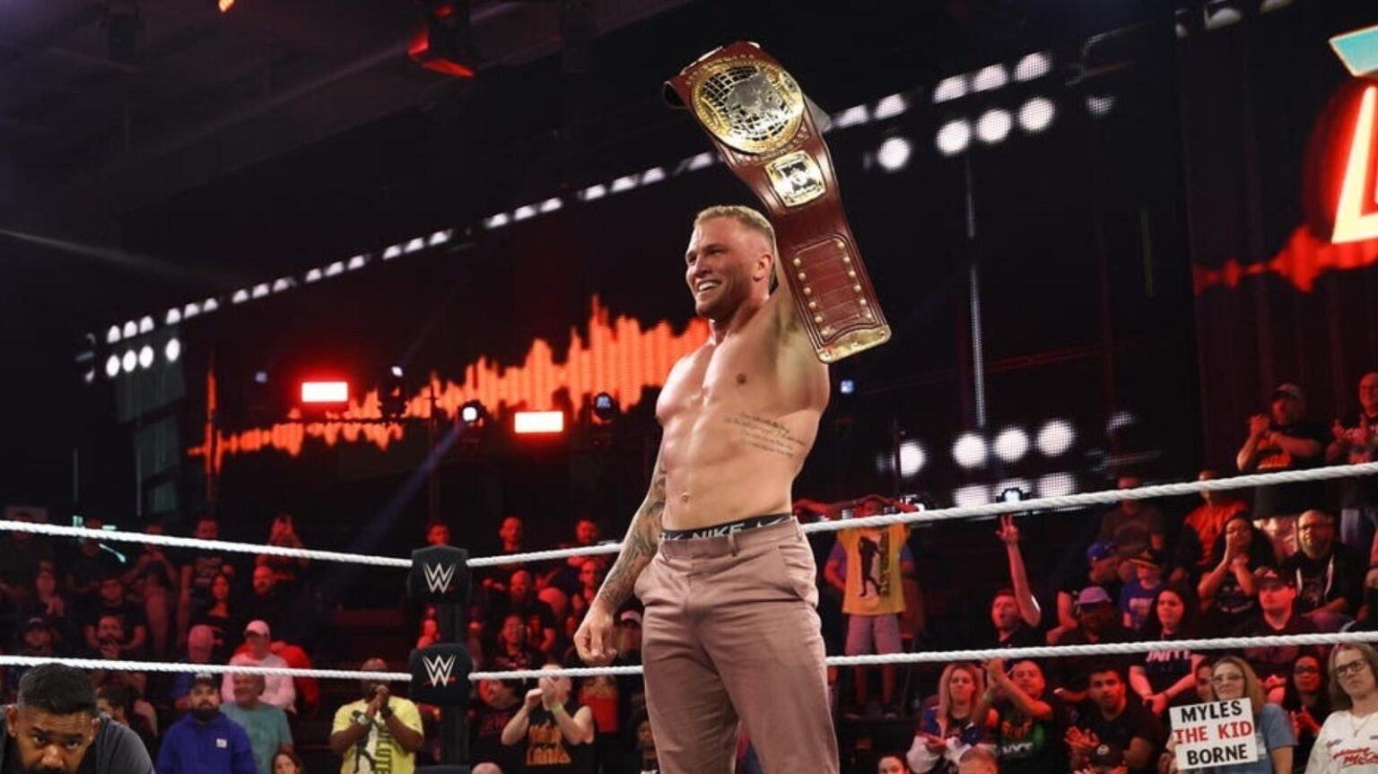 Myles Borne Defending WWE NXT NA Title In Hopes Of Tag Title Shot