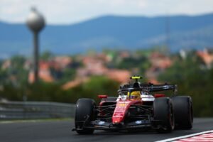 Hamilton leads Ferrari 1-2 in FP2, Colapinto crashes for Alpine