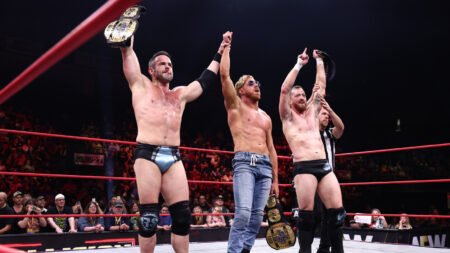 Conglomeration Retains AEW Trios Title Against Lethal Twist On Redemption Buy-In