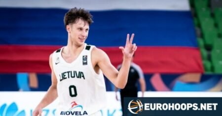 Juzenas sets new U20 EuroBasket records for points and efficiency