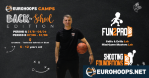 Eurohoops Camps | Back To School Edition: The best “warm-up” before heading back to the classroom!