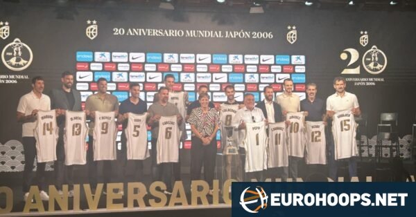 The 2006 FIBA World Champions reunite 20 years later: “We weren’t aware of what we had achieved”