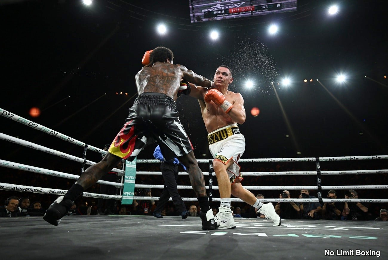 Image: Tim Tszyu Hands Errol Spence Jr. Tough Return Defeat