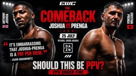 Anthony Joshua vs. Kristian Prenga Slammed As PPV Tune-Up