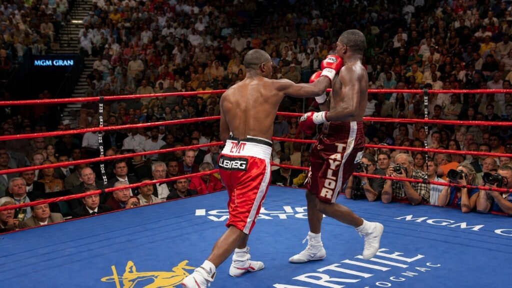 Jermain Taylor Ends Bernard Hopkins’ Historic Middleweight Reign