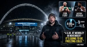Carl Froch: Joshua-Fury At 4 A.M. In November? ‘It’s Going To Be Freezing Cold’