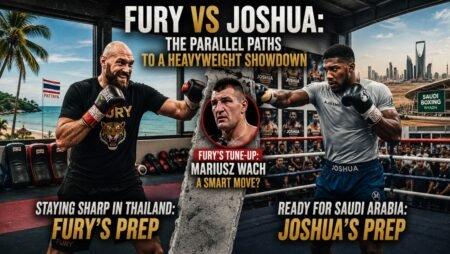 Frazer Clarke says Tyson Fury’s Mariusz Wach fight is a smart ‘glorified spar’ before Anthony Joshua