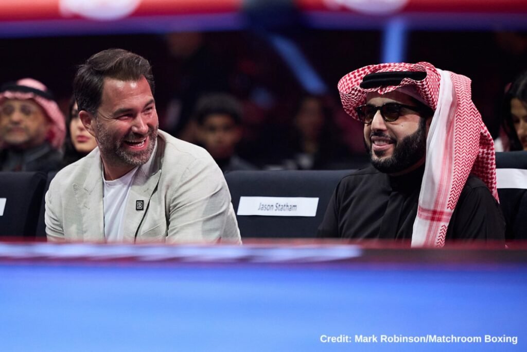 Eddie Hearn Explains Why Turki Alalshikh Helps Matchroom And Zuffa
