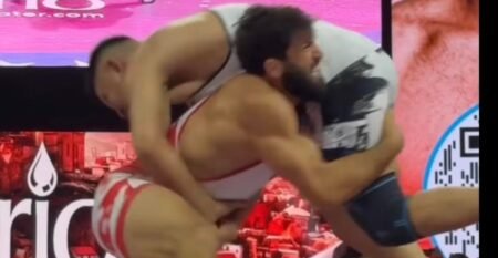 Arman Tsarukyan shuts out latest opponent at RAF Georgia in final match before facing Colby Covington