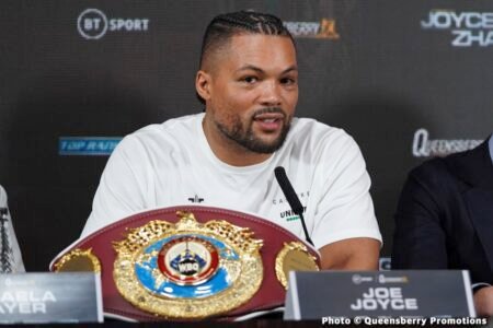 Joe Joyce Could Land Surprise WBA Title Fight After Tony Yoka Injury