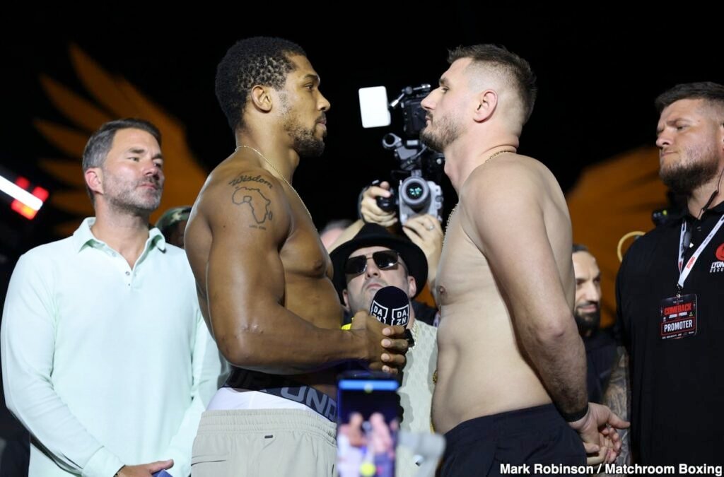 Anthony Joshua vs. Kristian Prenga Live Results and Fight Updates
