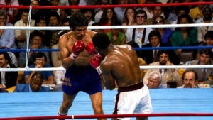 Matthew Saad Muhammad survives Yaqui Lopez in 1980 Fight of the Year classic