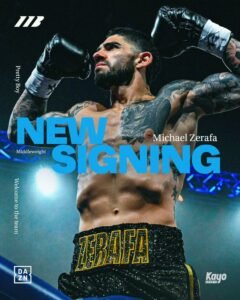 Matchroom signs Michael Zerafa, promises fight announcement after adding veteran middleweight