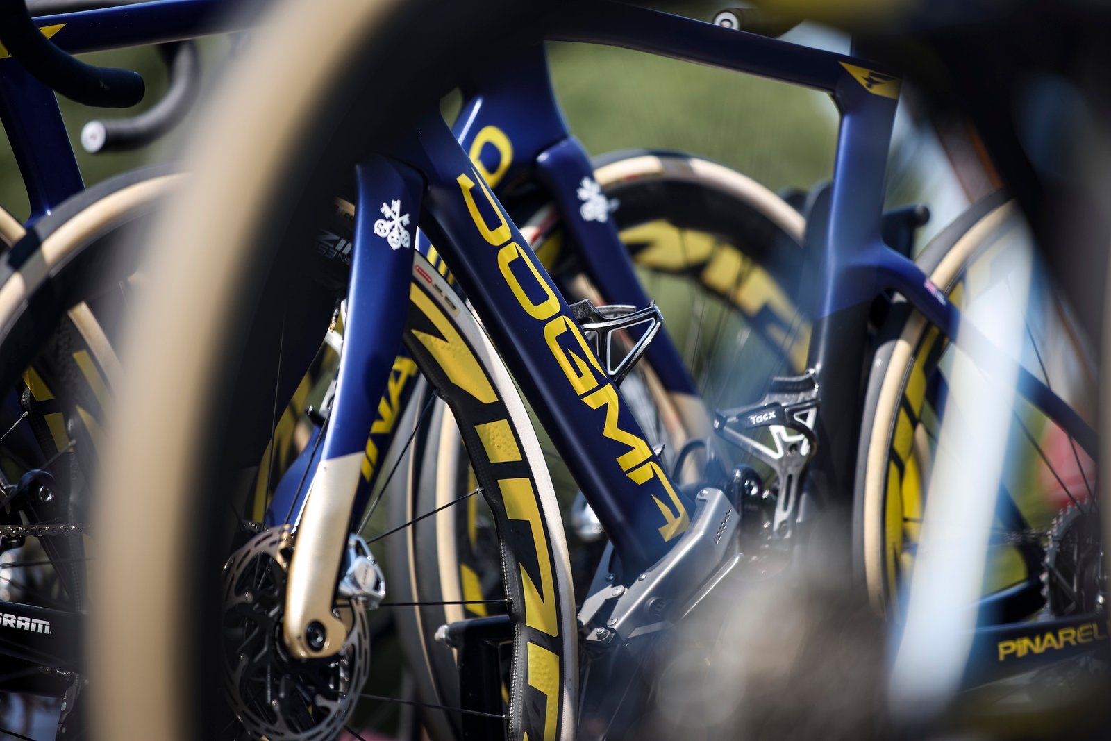 Pinarello Dogma on team car