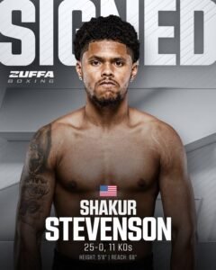 Shakur Stevenson Says Biggest Fights Matter More Than Undisputed Titles
