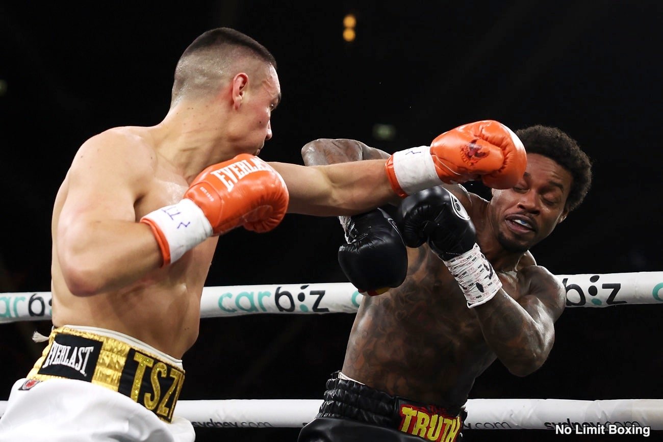 Image: Tim Tszyu Hands Errol Spence Jr. Tough Return Defeat