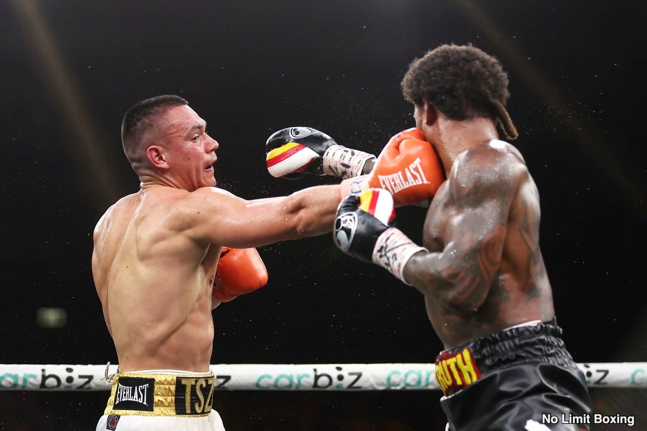 Image: Tim Tszyu Hands Errol Spence Jr. Tough Return Defeat