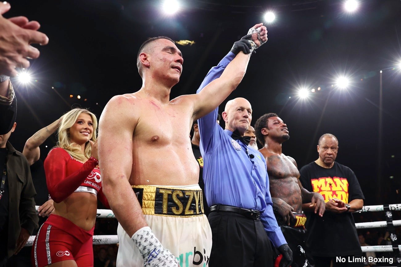 Image: Tim Tszyu Hands Errol Spence Jr. Tough Return Defeat