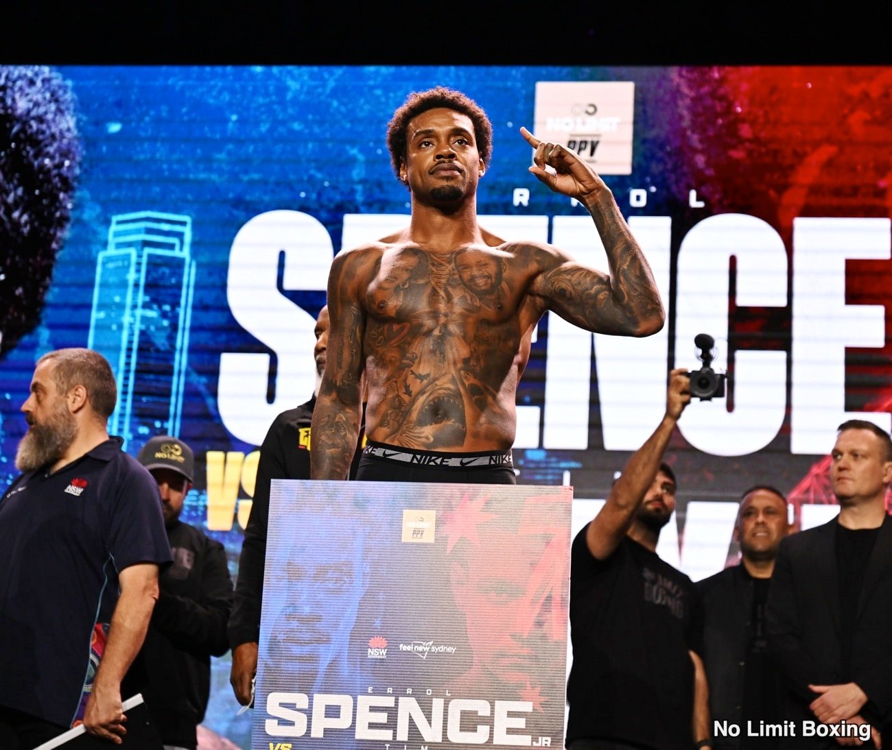 Image: Errol Spence Jr vs Tim Tszyu Live Results and Fight Updates