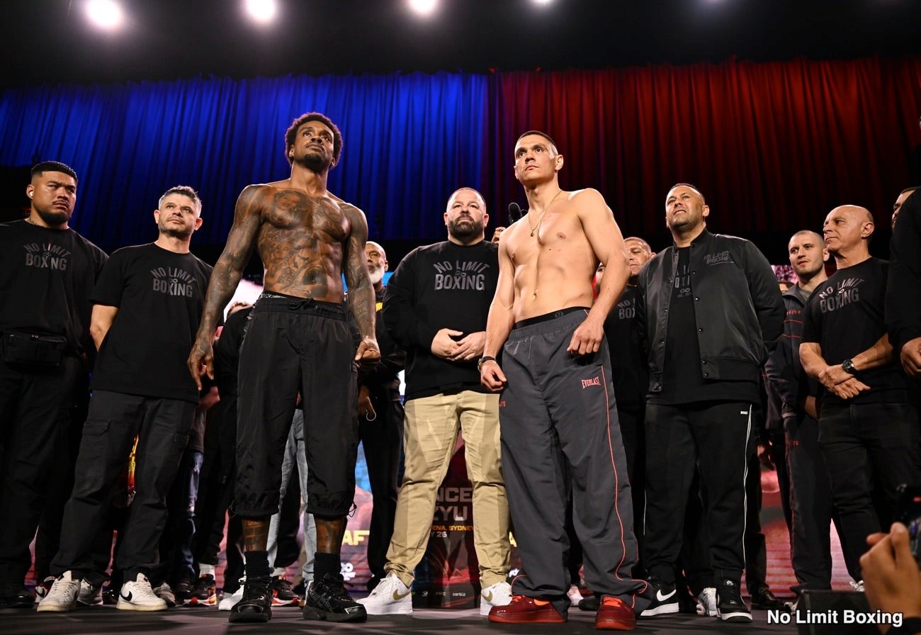 Image: Errol Spence Jr vs Tim Tszyu Live Results and Fight Updates