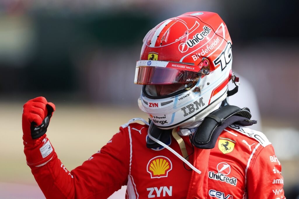 Leclerc shocks Mercedes with win as Antonelli hits trouble