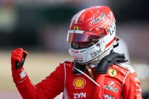 Leclerc shocks Mercedes with win as Antonelli hits trouble