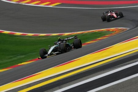 Antonelli reels in Leclerc to win, Russell out after Hamilton clash