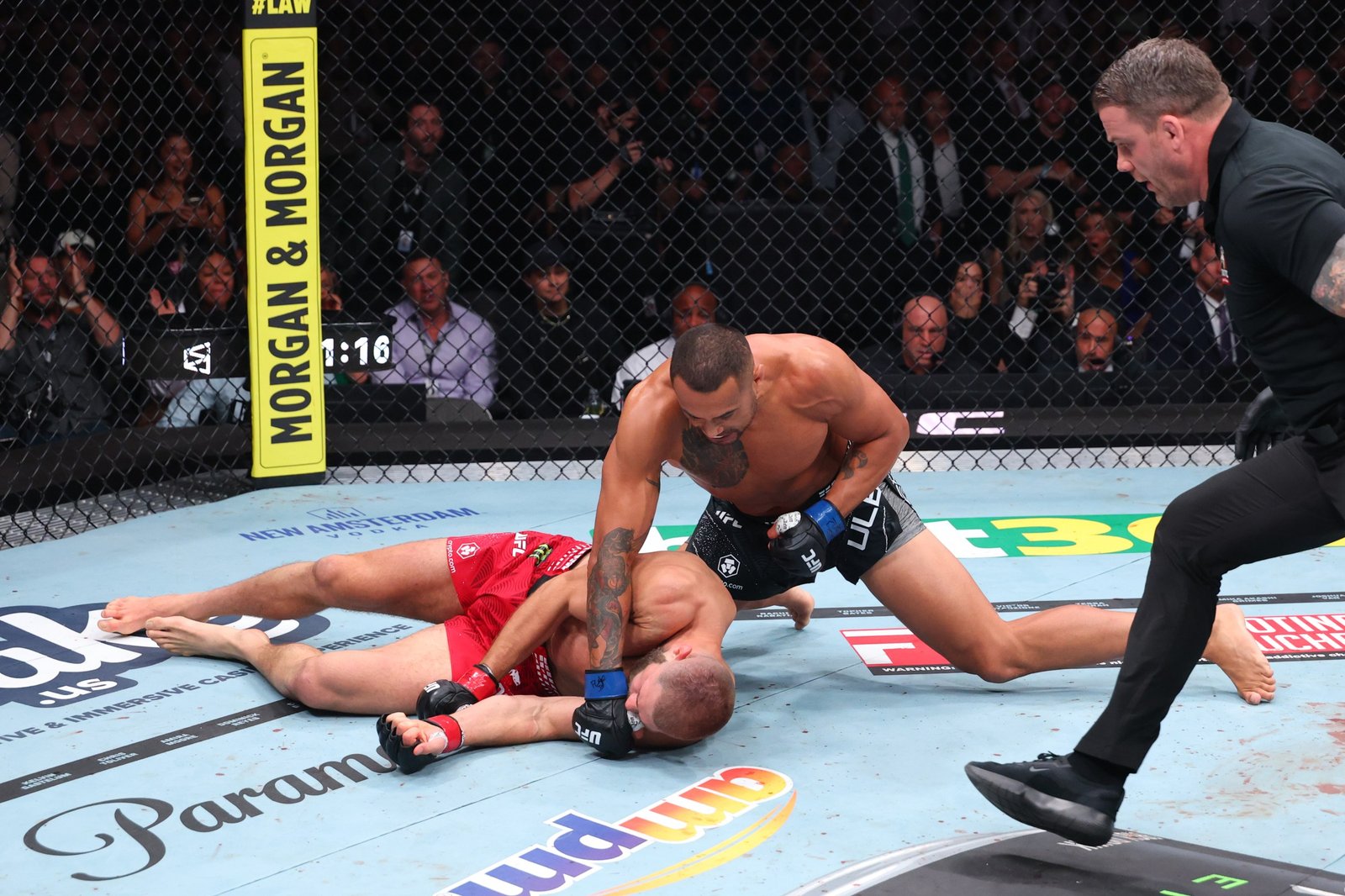Jiri Prochazka and Carlos Ulberg at UFC 327