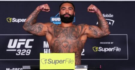 Gable Steveson hopes Jon Jones’ presence creates additional fear for opponents ahead of UFC 329