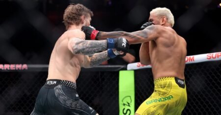 UFC 329 video: Ryan Gandra crushes Zach Reese for 75-second knockout