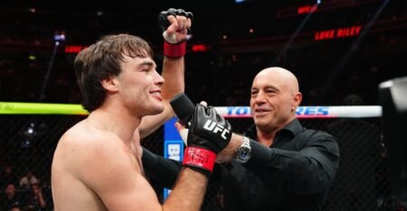 Luke Riley responds to Joe Rogan after criticism of controversial UFC 329 knockout win