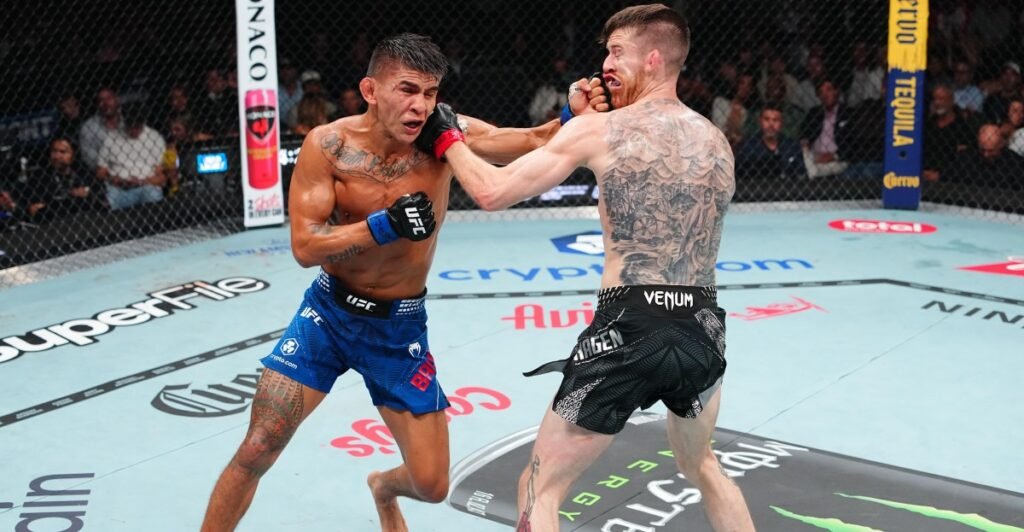 UFC 329 results: Mario Bautista badly damages Cory Sandhagen’s leg, gets his revenge with unanimous decision win