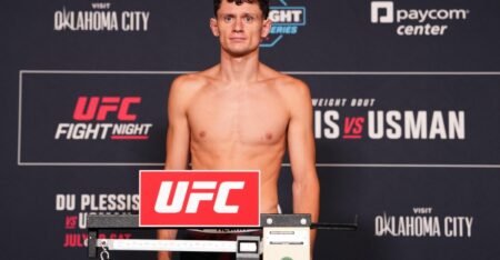 UFC Oklahoma City weigh-in results: Chase Hooper, another fighter miss weight