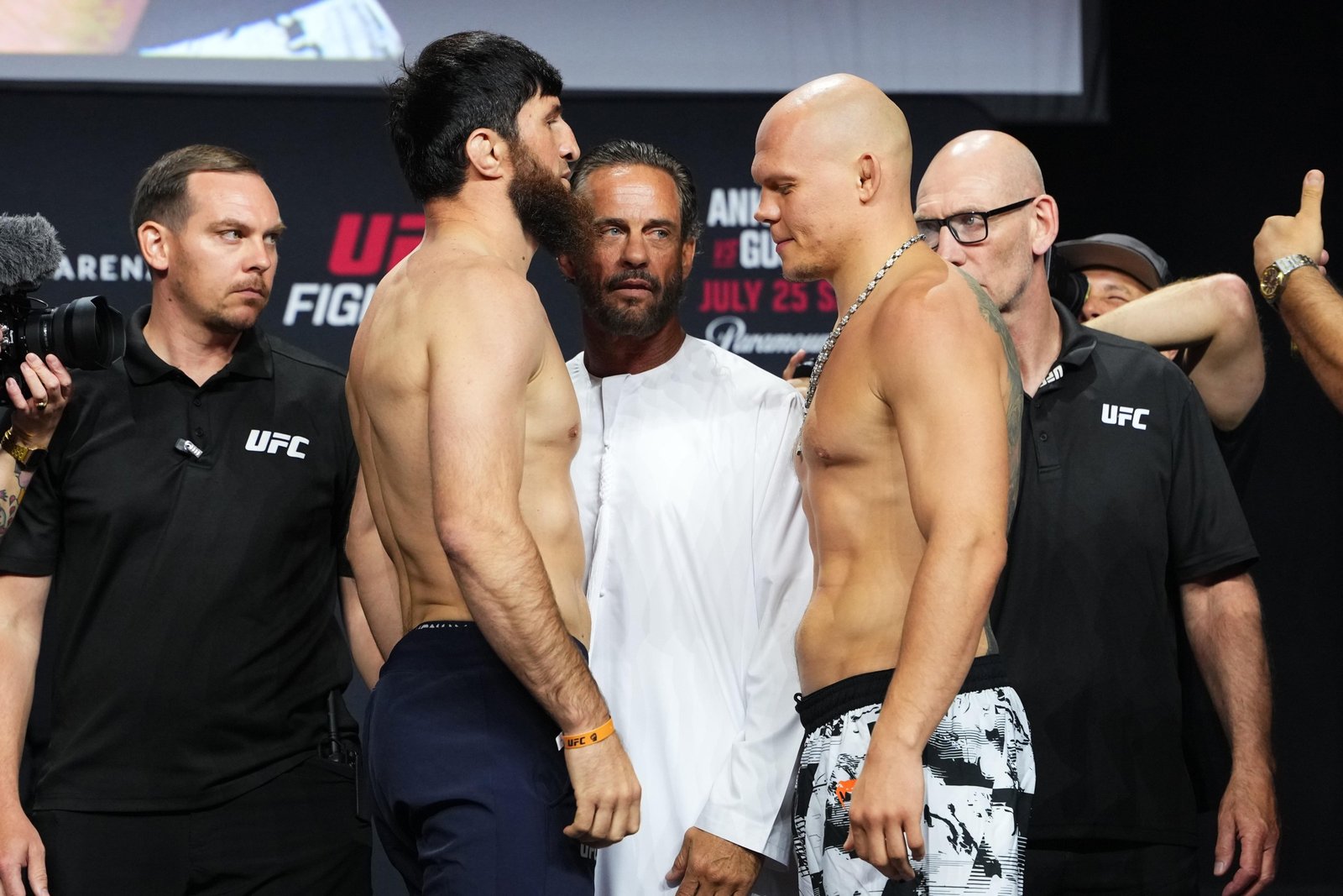 UFC Fight Night: Ankalaev v Guskov Ceremonial Weigh-in
