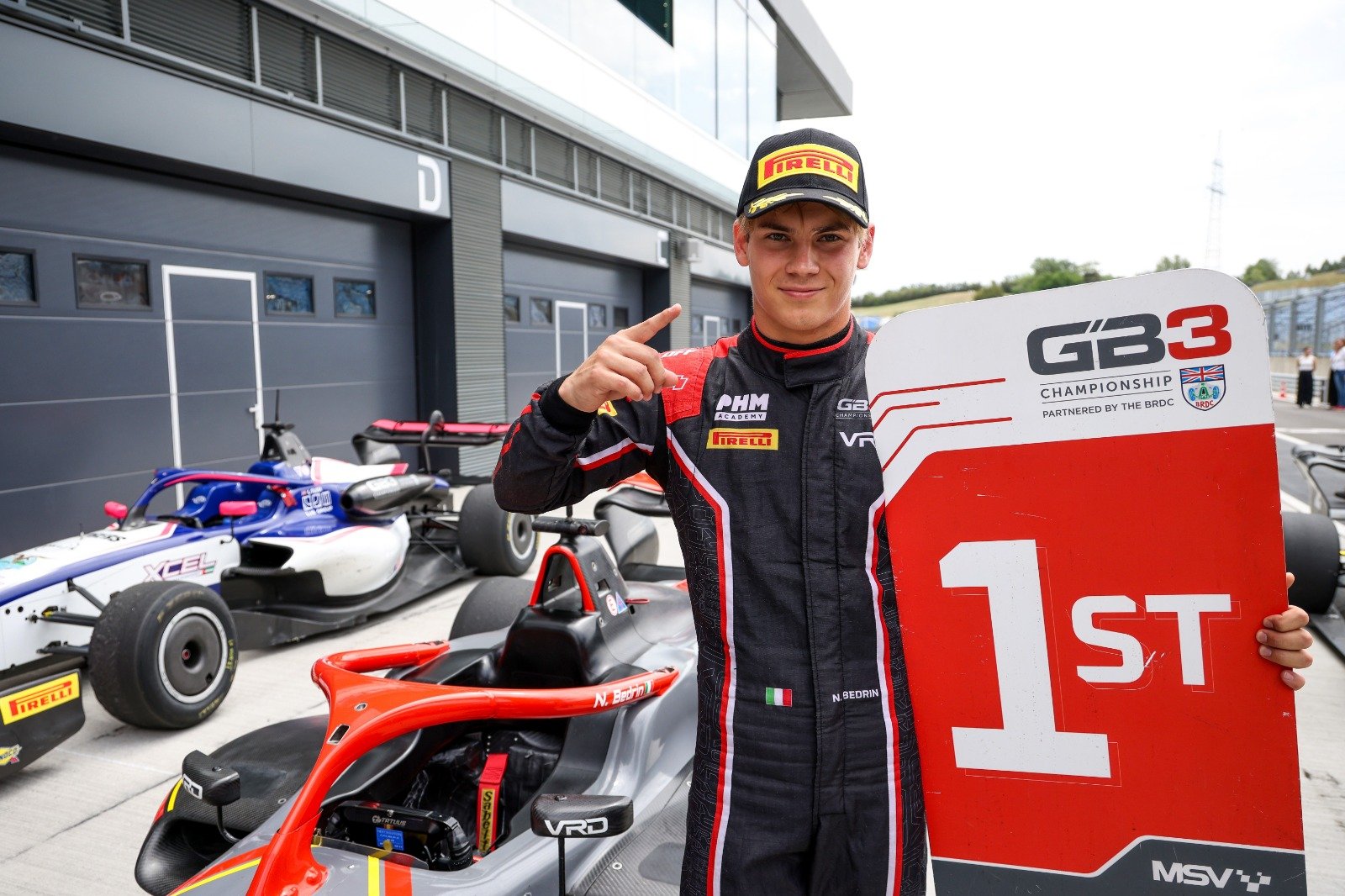 Bedrin with the number one board has become an increasingly familiar sight this year in GB3