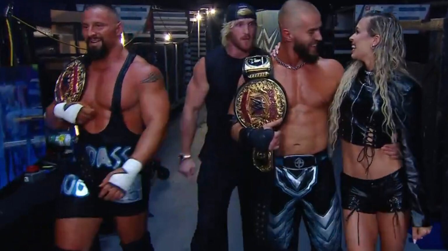 The Vision Win Back WWE Tag Titles On Raw With Help From Maxxine Dupri