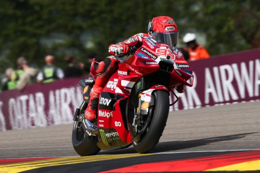 Marquez tops Friday practice as Ducati edges out Aprilia