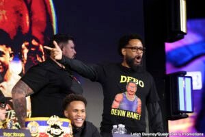 Bill Haney Taunts Keyshawn Davis Following WBO Purse Bid Order