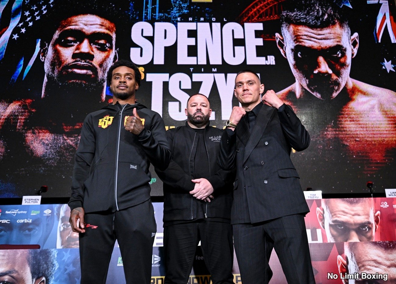 Image: Errol Spence Jr. Predicts Early Finish as Tim Tszyu Targets Career-Defining Win