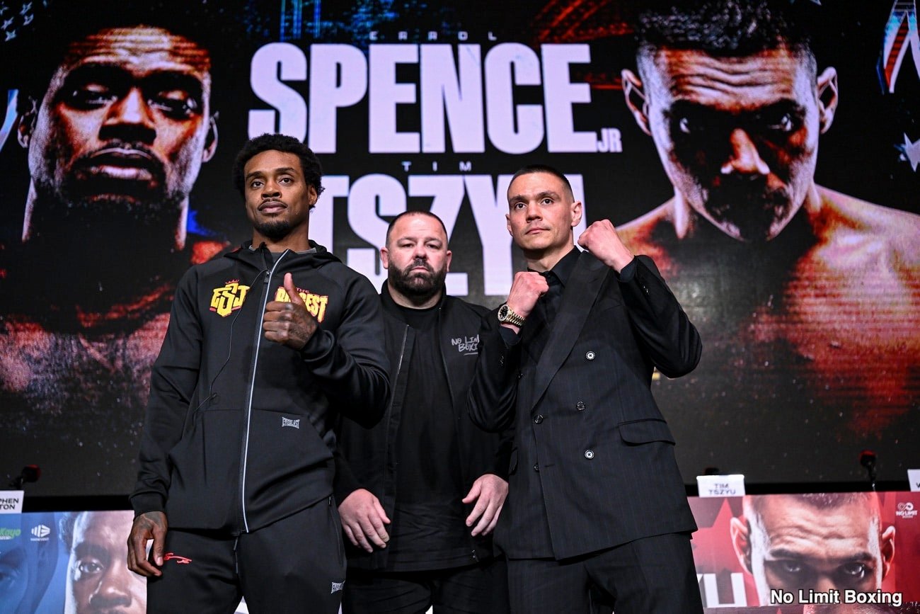 Image: Errol Spence Jr. Predicts Early Finish as Tim Tszyu Targets Career-Defining Win