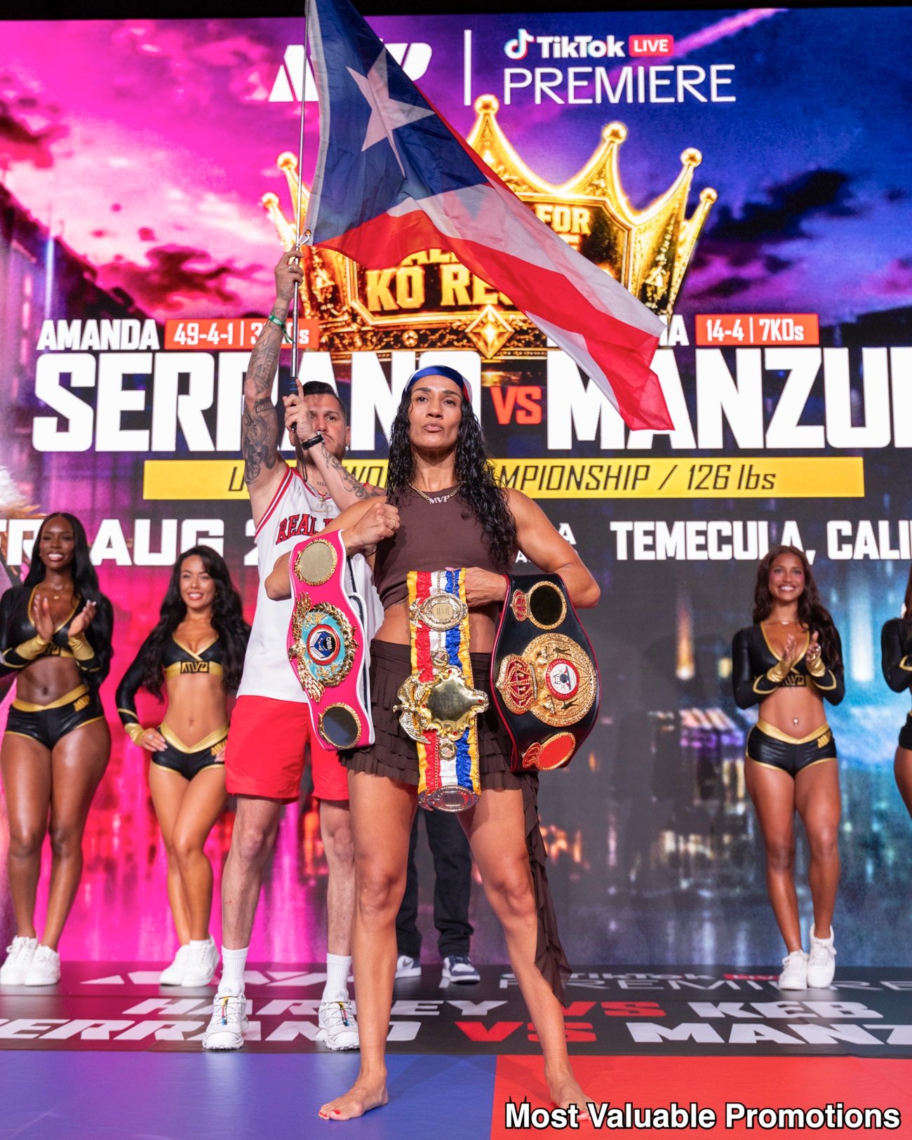 Image: Amanda Serrano vs. Lucrecia Manzur Live Results and Fight Updates
